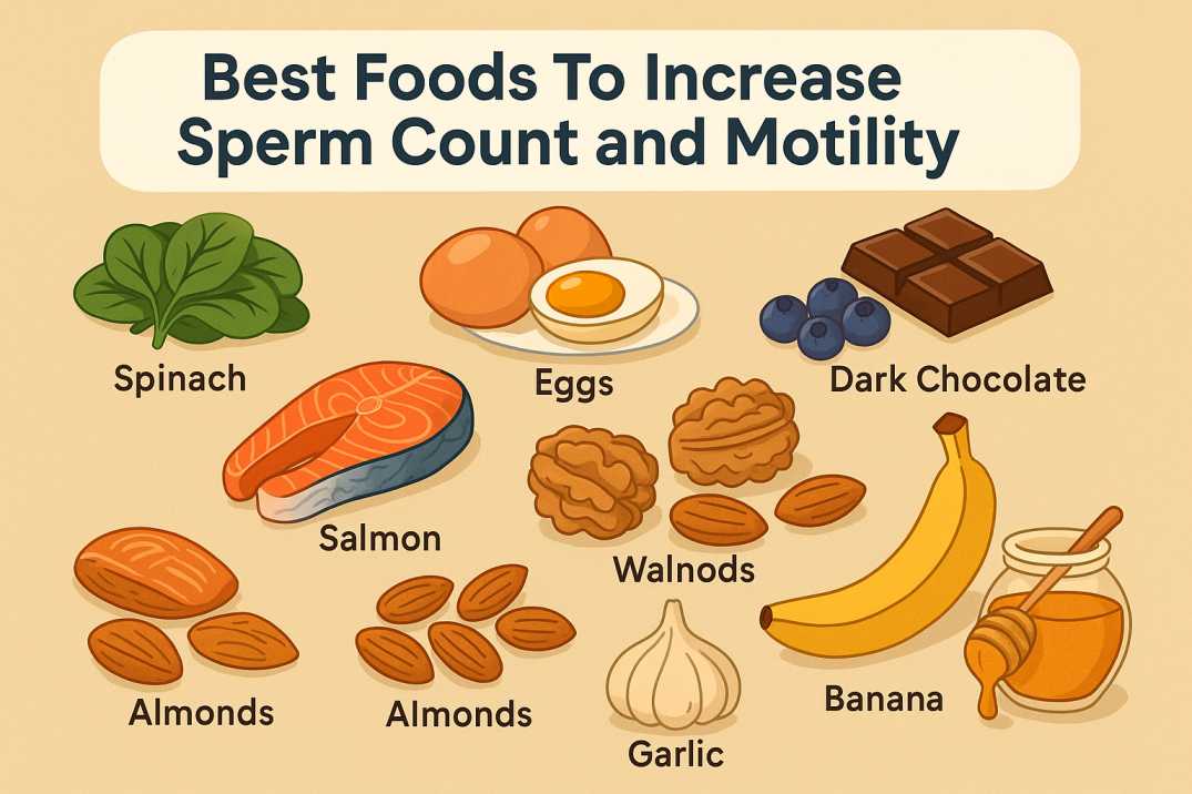 Food to increase sperm count