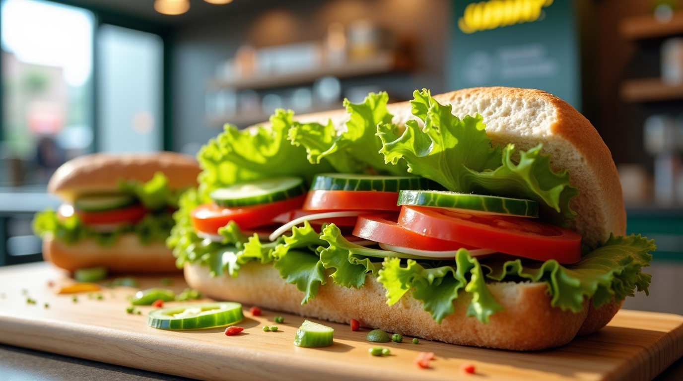 Subway Healthy Sandwich Header