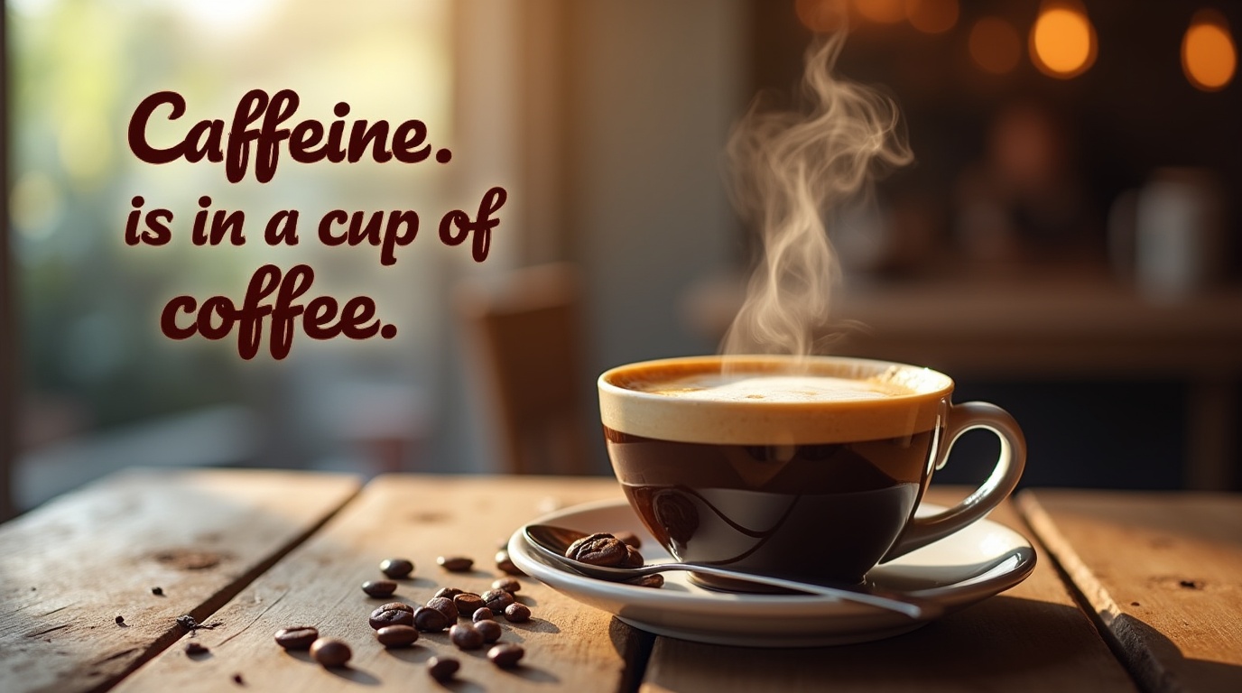 Caffeine Is in a Cup of Coffee Header